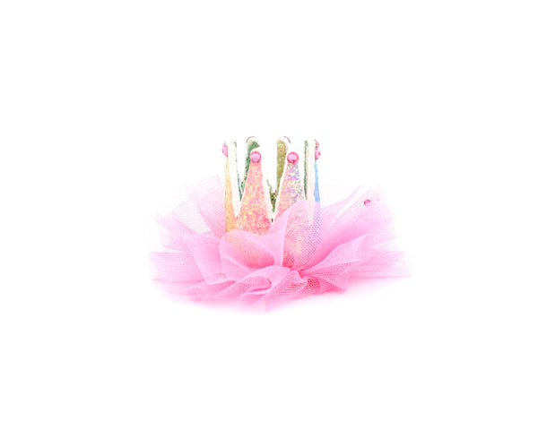 3D TULLE CROWN CLIP