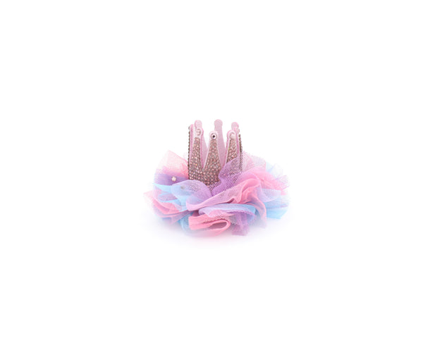 3D TULLE CROWN CLIP