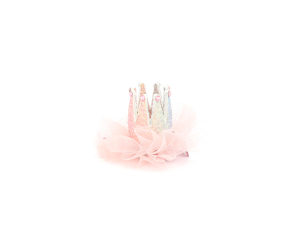 3D TULLE CROWN CLIP