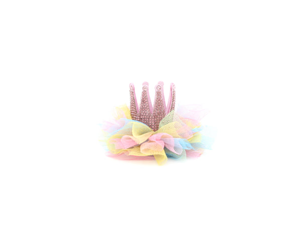 3D TULLE CROWN CLIP