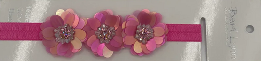 Baby Headband In Fuchsia