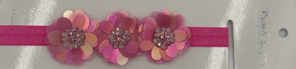 Baby Headband In Fuchsia