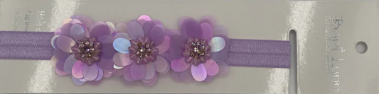 Baby Headband In Lavender
