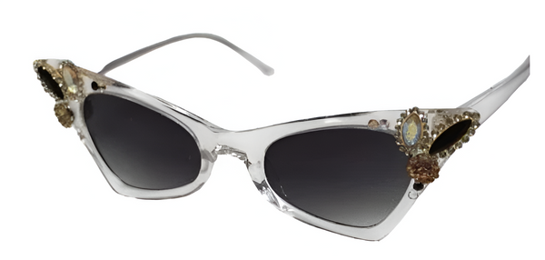 Clear Jewel Sunglasses