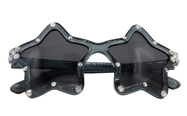 Star Shape Sunglasses In Black