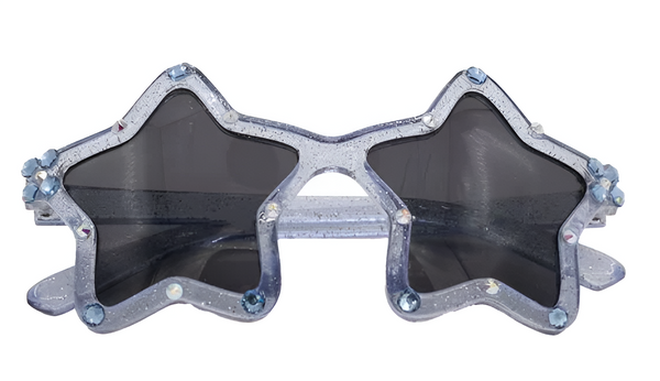 Star Shape Sunglasses In Blue