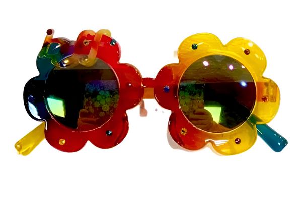 BFF Rainbow Flower Sunglasses