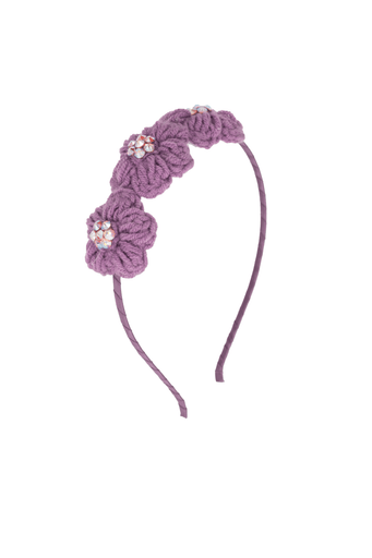 CROCHET FLORAL HEADBAND