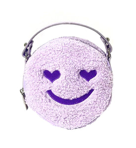 Round crossbody smile bag