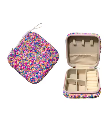 Rainbow Sprinkle Jewelry Box