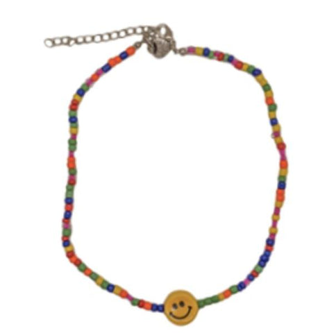 SMILEY NECKLACE - RAINBOW