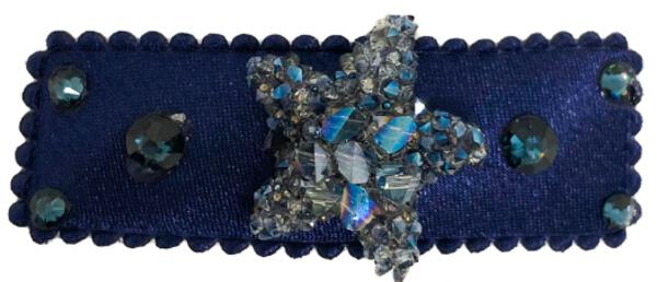 3D Crystal Star Clip Baby Clip