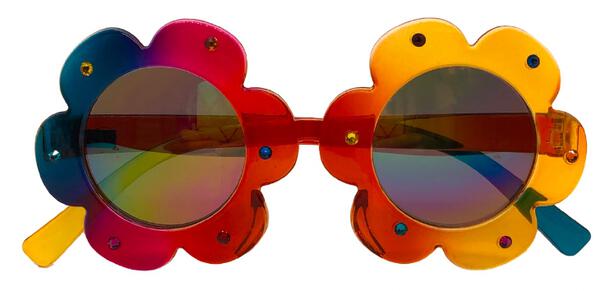 FLOWER SUNGLASSES WITH STONES