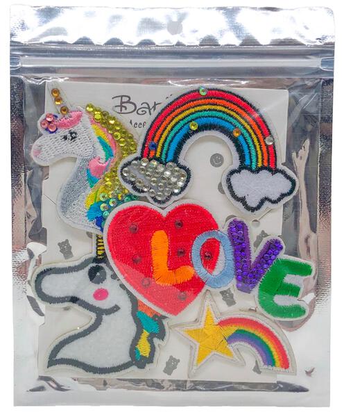 Pack of Rhinestone Patches