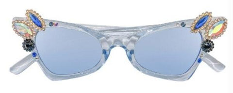 BLUE JEWEL SUNGLASSES