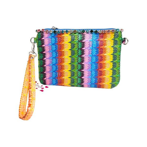 RAFFIA JEWEL BAG