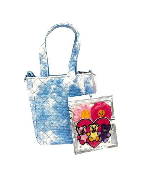 TD Blue Top Handle Bag Patch Pack