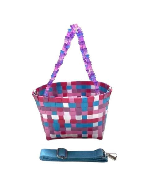 Straw Gummy Bear Bag
