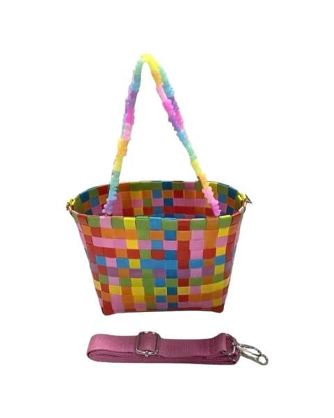 STRAW GUMMY BEAR BAG