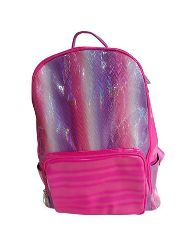 GALAXY RAINBOW LIGHT PINK BACKPACK